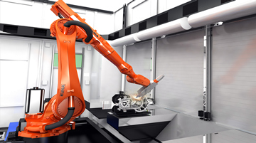 Robot de corte láser en la fabricación de electrodomésticos para Midea Group