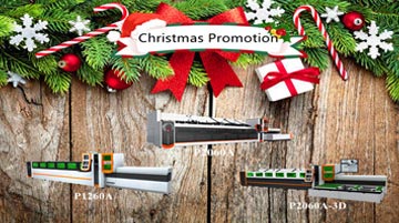 Golden Laser Promoción de Navidad de máquinas de corte de tubos láser