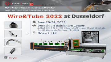 Golden Laser asistirá al 2022 de cables y tubos en Düsseldorf en junio