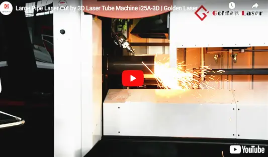 Máquina de corte láser de tubo 3D para corte de tubería de gran diámetro